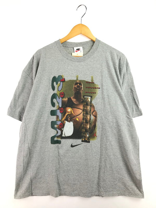 【中古品】【メンズ】 NIKE ナイキ 90'S 1996 MICHAEL JORDAN MVP TEE 90年代 マイケル ジョーダン Tシャツ 半袖Tシャツ 146-260221-na-05-tag サイズ：XL カラー：グレー 万代Net店