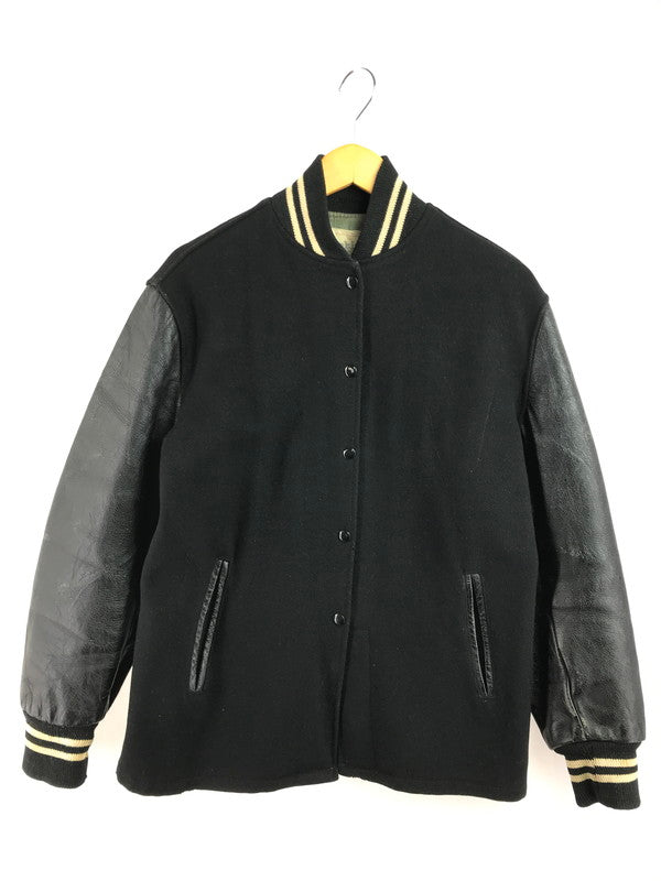 【現状渡し品】【メンズ】 HOPKINS SPORTING GOODS ホプキンス スポーティング グッズ 60'S STADIUM JACKET 60年代 スタジアム ジャケット スタジャン アウター 146-260222-na-08-tag サイズ：表記サイズなし 下記参照 カラー：ブラック 万代Net店