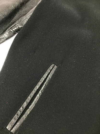 【現状渡し品】【メンズ】 HOPKINS SPORTING GOODS ホプキンス スポーティング グッズ 60'S STADIUM JACKET 60年代 スタジアム ジャケット スタジャン アウター 146-260222-na-08-tag サイズ：表記サイズなし 下記参照 カラー：ブラック 万代Net店
