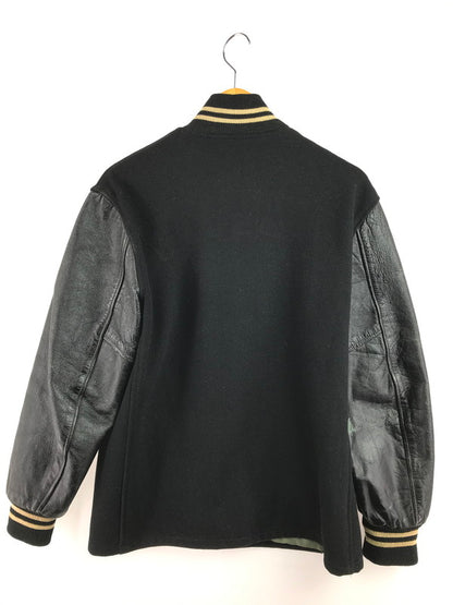 【現状渡し品】【メンズ】 HOPKINS SPORTING GOODS ホプキンス スポーティング グッズ 60'S STADIUM JACKET 60年代 スタジアム ジャケット スタジャン アウター 146-260222-na-08-tag サイズ：表記サイズなし 下記参照 カラー：ブラック 万代Net店