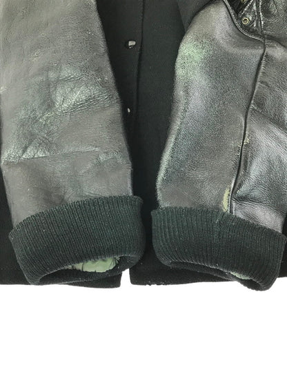 【現状渡し品】【メンズ】 HOPKINS SPORTING GOODS ホプキンス スポーティング グッズ 60'S STADIUM JACKET 60年代 スタジアム ジャケット スタジャン アウター 146-260222-na-08-tag サイズ：表記サイズなし 下記参照 カラー：ブラック 万代Net店