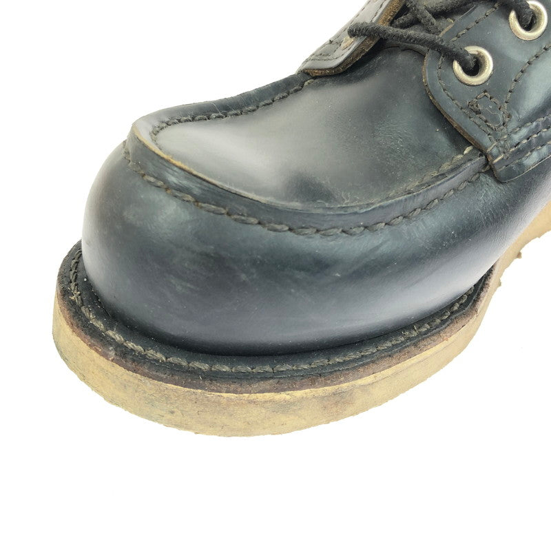 【中古品】【レディース】 RED WING レッドウィング IRISH SETTER 6-INCH MOC TOE 9874 アイリッシュセッター 6インチ モックトゥ 犬タグ 復刻 ワークブーツ 靴 164-260303-yy-10-tag サイズ：24.5cm/US6.5D カラー：ブラック 万代Net店