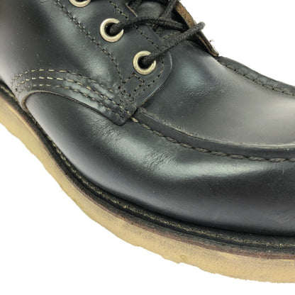 【中古品】【レディース】 RED WING レッドウィング IRISH SETTER 6-INCH MOC TOE 9874 アイリッシュセッター 6インチ モックトゥ 犬タグ 復刻 ワークブーツ 靴 164-260303-yy-10-tag サイズ：24.5cm/US6.5D カラー：ブラック 万代Net店