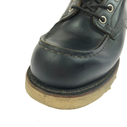【中古品】【レディース】 RED WING レッドウィング IRISH SETTER 6-INCH MOC TOE 9874 アイリッシュセッター 6インチ モックトゥ 犬タグ 復刻 ワークブーツ 靴 164-260303-yy-10-tag サイズ：24.5cm/US6.5D カラー：ブラック 万代Net店