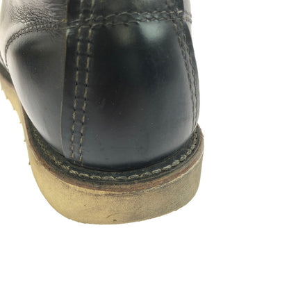 【中古品】【レディース】 RED WING レッドウィング IRISH SETTER 6-INCH MOC TOE 9874 アイリッシュセッター 6インチ モックトゥ 犬タグ 復刻 ワークブーツ 靴 164-260303-yy-10-tag サイズ：24.5cm/US6.5D カラー：ブラック 万代Net店