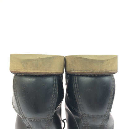 【中古品】【レディース】 RED WING レッドウィング IRISH SETTER 6-INCH MOC TOE 9874 アイリッシュセッター 6インチ モックトゥ 犬タグ 復刻 ワークブーツ 靴 164-260303-yy-10-tag サイズ：24.5cm/US6.5D カラー：ブラック 万代Net店