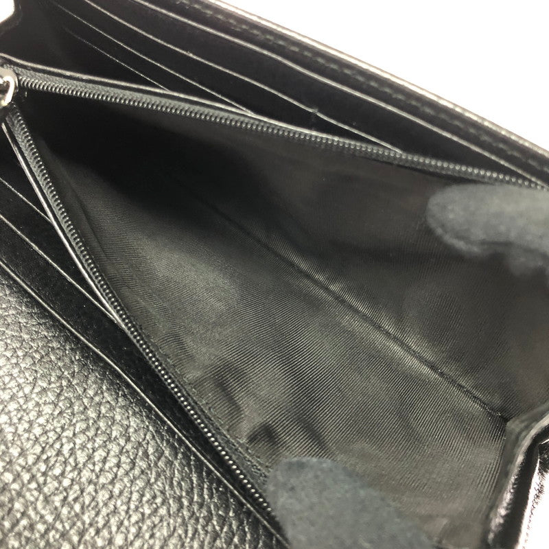 【中古品】【レディース】 GUCCI グッチ インターロッキングG ロングウォレット 615524 長財布 181-260301-na-12-tag カラー：ブラック 万代Net店