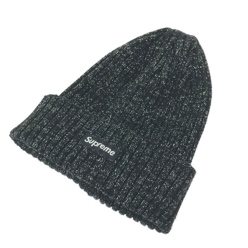 【中古品】【メンズ】 Supreme シュプリーム 25SS OVERDYED BEANIE オーバーダイド ビーニー ニット帽 帽子 185-260420-na-08-tagh カラー：メタリック ブラック 万代Net店