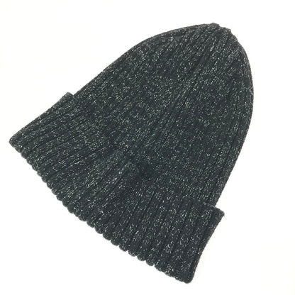 【中古品】【メンズ】 Supreme シュプリーム 25SS OVERDYED BEANIE オーバーダイド ビーニー ニット帽 帽子 185-260420-na-08-tagh カラー：メタリック ブラック 万代Net店