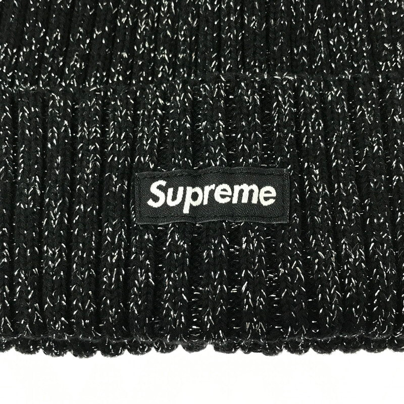 【中古品】【メンズ】 Supreme シュプリーム 25SS OVERDYED BEANIE オーバーダイド ビーニー ニット帽 帽子 185-260420-na-08-tagh カラー：メタリック ブラック 万代Net店