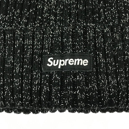 【中古品】【メンズ】 Supreme シュプリーム 25SS OVERDYED BEANIE オーバーダイド ビーニー ニット帽 帽子 185-260420-na-08-tagh カラー：メタリック ブラック 万代Net店