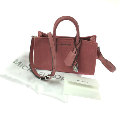 【中古品】【レディース】 Michael Kors マイケルコース SCARLETT 32S5SETC2C クロスボディ エクストラスモール 2WAYバッグ ショルダーバッグ ハンドバッグ カバン 180-260325-na-02-tag カラー：ピンク 万代Net店