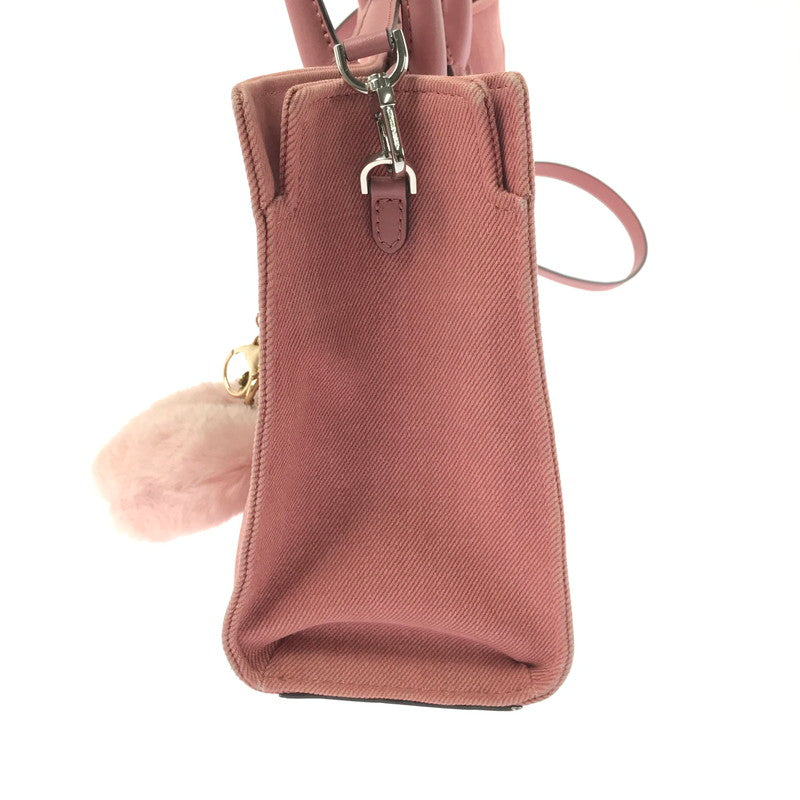 【中古品】【レディース】 Michael Kors マイケルコース SCARLETT 30S5SETS9C サッチェル ミディアム 2WAYバッグ ショルダーバッグ ハンドバッグ カバン 180-260325-na-01-tag カラー：ピンク 万代Net店