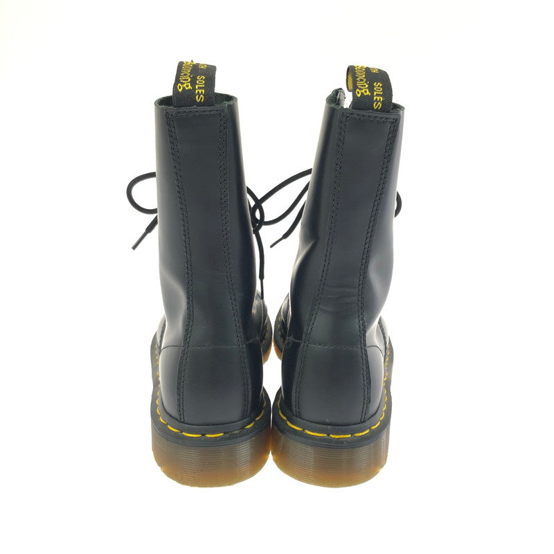 【中古品】【メンズ】 Dr.Martens ドクターマーチン 10EYE BOOTS 10092 10ホールブーツ スムース レースアップブーツ 靴 164-260303-yy-04-tag サイズ：USm7/UK6 カラー：ブラック 万代Net店