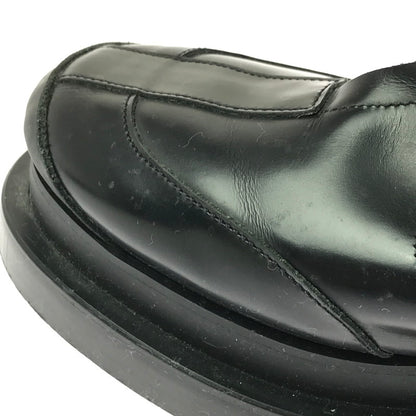 【中古品】【メンズ】 FUMIKA UCHIDA フミカウチダ SEMI-PATENT ZIP-UP BOOTS FU-M-GD001 ジップアップ ブーツ 靴 164-260321-na-09-tag サイズ：38 カラー：ブラック 万代Net店