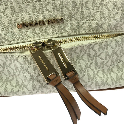 【中古品】【レディース】 Michael Kors マイケルコース SIGNATURE BACKPACK 30S7GEZB1B シグネチャー バックパック リュック カバン 188-260325-na-06-tag カラー：ホワイト 万代Net店
