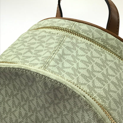 【中古品】【レディース】 Michael Kors マイケルコース SIGNATURE BACKPACK 30S7GEZB1B シグネチャー バックパック リュック カバン 188-260325-na-06-tag カラー：ホワイト 万代Net店