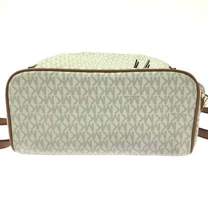 【中古品】【レディース】 Michael Kors マイケルコース SIGNATURE BACKPACK 30S7GEZB1B シグネチャー バックパック リュック カバン 188-260325-na-06-tag カラー：ホワイト 万代Net店