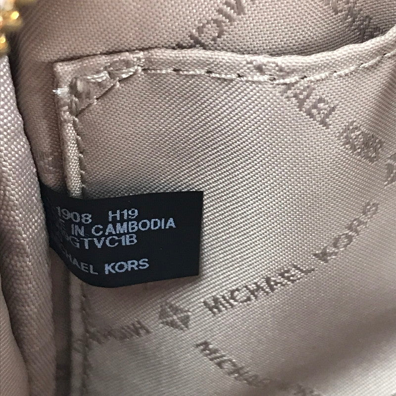 【中古品】【レディース】 Michael Kors マイケルコース SIGNATURE SHOULDER BAG 35H9GTVC1B シグネチャー ショルダーバッグ カバン 188-260325-na-05-tag カラー：ホワイト 万代Net店