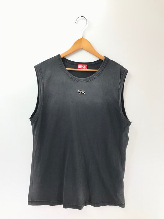 【中古品】【メンズ】 DIESEL ディーゼル NOSLEEVE TANKTOP A19632 0CHBI D-BRICO-NEW ノースリーブ タンクトップ 141-260221-rt-11-tag サイズ：XL カラー：ブラック 万代Net店