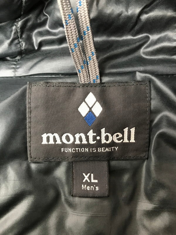 【中古品】【メンズ】 mont-bell モンベル ALPINE DOWN JACKET 1101407 アルパイン ダウン ジャケット アウター 144-260225-rt-03-tag サイズ：Xl カラー：ブラック 万代Net店