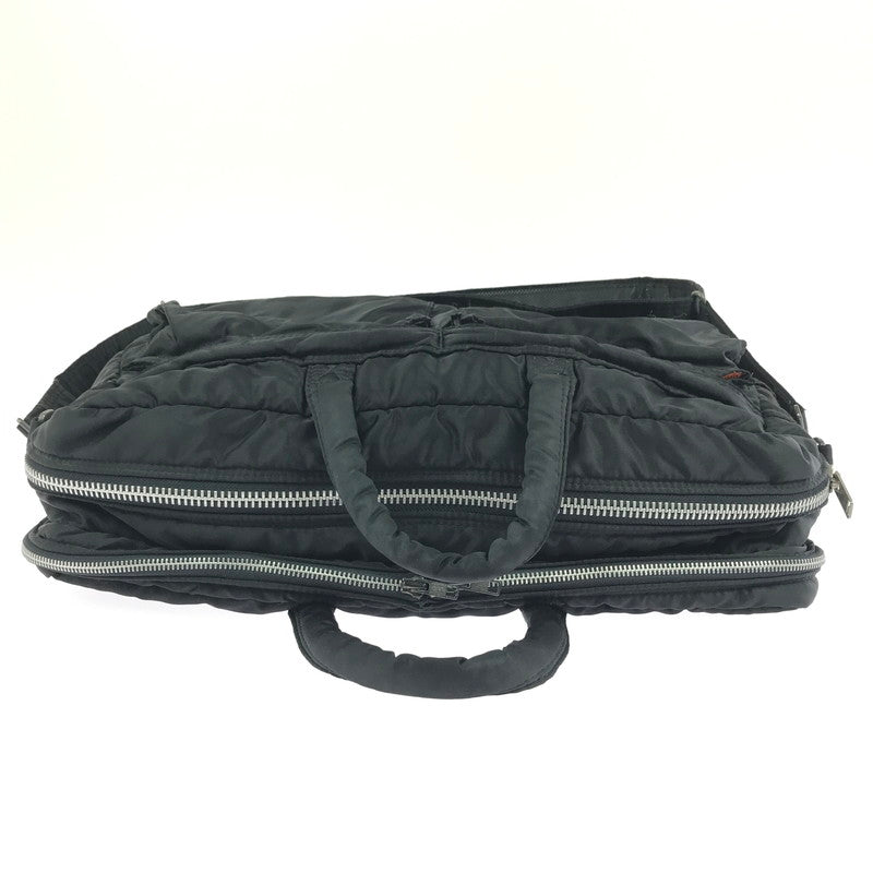 【現状渡し品】【メンズ】 PORTER ポーター TANKER タンカー 2WAY BRIEFCASE ブリーフケース ビジネスバッグ カバン 188-260428-na-06-tagh カラー：ブラック 万代Net店