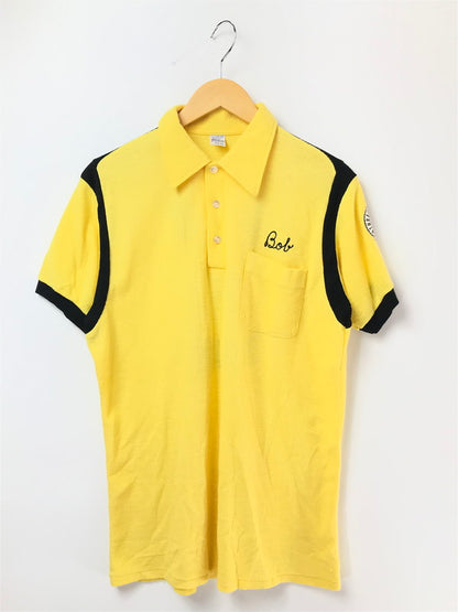【中古品】【メンズ】 HILTON ヒルトン 推定70's K OF C BOWLING SHIRT 推定70年代 ボウリングシャツ 開襟シャツ トップス ヴィンテージ 146-260510-rt-18-tag サイズ：L カラー：イエロー 万代Net店
