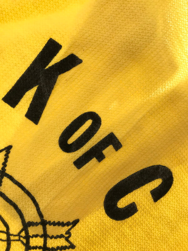 【中古品】【メンズ】 HILTON ヒルトン 推定70's K OF C BOWLING SHIRT 推定70年代 ボウリングシャツ 開襟シャツ トップス ヴィンテージ 146-260510-rt-18-tag サイズ：L カラー：イエロー 万代Net店