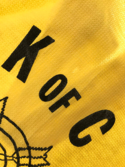 【中古品】【メンズ】 HILTON ヒルトン 推定70's K OF C BOWLING SHIRT 推定70年代 ボウリングシャツ 開襟シャツ トップス ヴィンテージ 146-260510-rt-18-tag サイズ：L カラー：イエロー 万代Net店