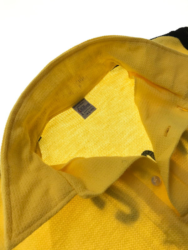 【中古品】【メンズ】 HILTON ヒルトン 推定70's K OF C BOWLING SHIRT 推定70年代 ボウリングシャツ 開襟シャツ トップス ヴィンテージ 146-260510-rt-18-tag サイズ：L カラー：イエロー 万代Net店