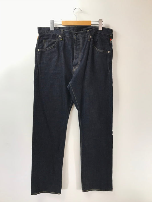 【中古品】【メンズ】 A BATHING APE アベイシングエイプ DENIM PANTS 1870-150-034 カッティングデザイン デニムパンツ 153-260221-rt-09-tag サイズ：L カラー：インディゴ 万代Net店