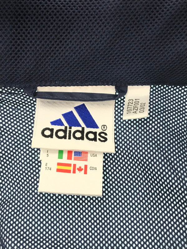【現状渡し品】【メンズ】 adidas アディダス 00's NYLON JACKET AZF001 アルゼンチン ナイロンジャケット 146-260221-rt-20-tag サイズ：L カラー：ブルー系 万代Net店