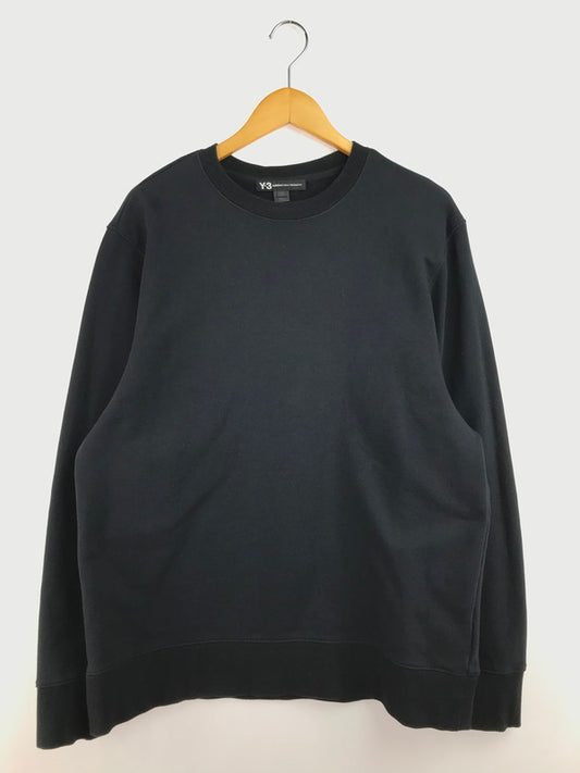 【中古品】【メンズ】 Y-3 ワイスリー CRAFT CREW SWEATSHIRT GD5060 クラフト クルー スウェットシャツ 爆走黒鴉 トレーナー 140-260221-na-02-tag サイズ：L カラー：ブラック 万代Net店