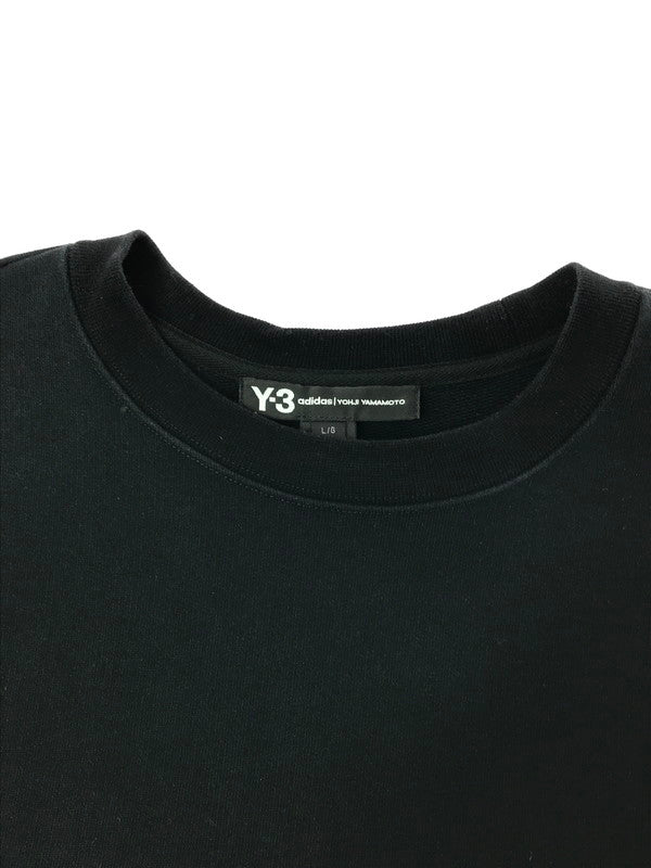 【中古品】【メンズ】 Y-3 ワイスリー CRAFT CREW SWEATSHIRT GD5060 クラフト クルー スウェットシャツ 爆走黒鴉 トレーナー 140-260221-na-02-tag サイズ：L カラー：ブラック 万代Net店
