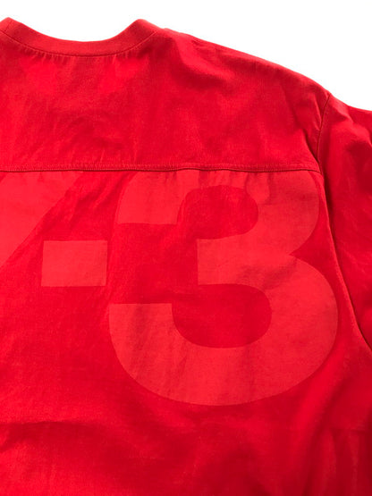 【中古品】【メンズ】 Y-3 ワイスリー M CL PPR JERSEY SS T GV4187 ショートスリーブ Tシャツ 半袖Tシャツ トップス 140-260522-rt-13-tagh サイズ：XL カラー：レッド 万代Net店