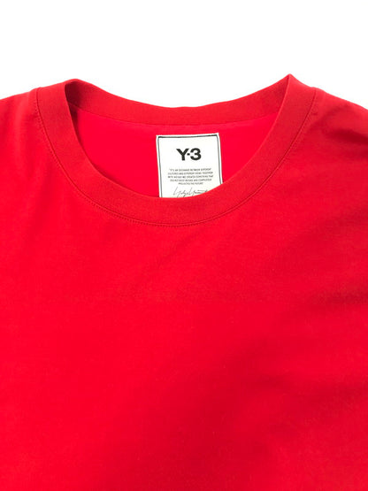 【中古品】【メンズ】 Y-3 ワイスリー M CL PPR JERSEY SS T GV4187 ショートスリーブ Tシャツ 半袖Tシャツ トップス 140-260522-rt-13-tagh サイズ：XL カラー：レッド 万代Net店