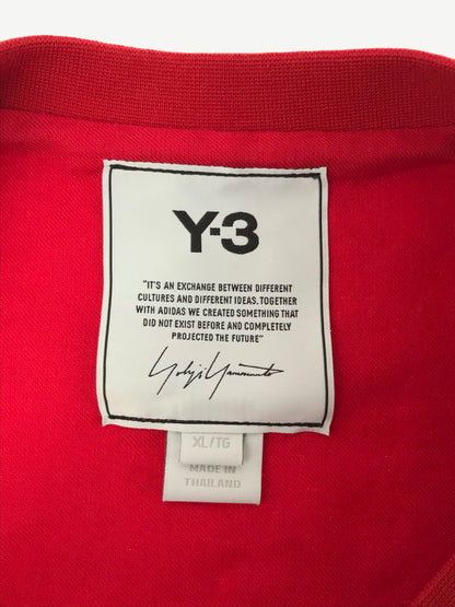 【中古品】【メンズ】 Y-3 ワイスリー M CL PPR JERSEY SS T GV4187 ショートスリーブ Tシャツ 半袖Tシャツ トップス 140-260522-rt-13-tagh サイズ：XL カラー：レッド 万代Net店