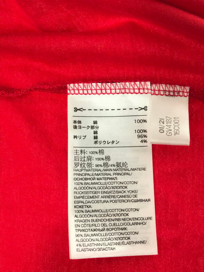 【中古品】【メンズ】 Y-3 ワイスリー M CL PPR JERSEY SS T GV4187 ショートスリーブ Tシャツ 半袖Tシャツ トップス 140-260522-rt-13-tagh サイズ：XL カラー：レッド 万代Net店