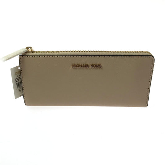 【中古美品】【レディース】 Michael Kors マイケルコース L字ファスナー ロングウォレット 35T6GTVE3L 長財布 200-260331-na-06-tag カラー：ベージュ系 万代Net店