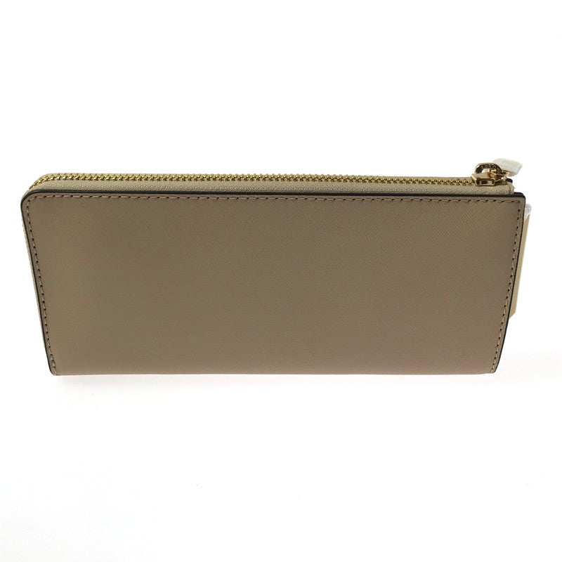 【中古美品】【レディース】 Michael Kors マイケルコース L字ファスナー ロングウォレット 35T6GTVE3L 長財布 200-260331-na-06-tag カラー：ベージュ系 万代Net店