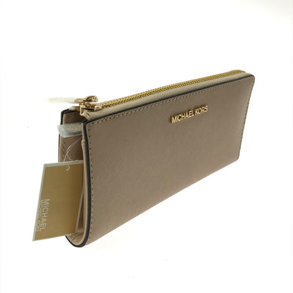 【中古美品】【レディース】 Michael Kors マイケルコース L字ファスナー ロングウォレット 35T6GTVE3L 長財布 200-260331-na-06-tag カラー：ベージュ系 万代Net店