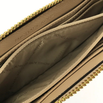 【中古美品】【レディース】 Michael Kors マイケルコース L字ファスナー ロングウォレット 35T6GTVE3L 長財布 200-260331-na-06-tag カラー：ベージュ系 万代Net店