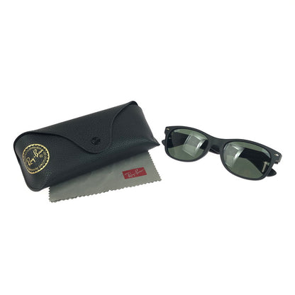 【中古品】【メンズ】 Ray-Ban レイバン NEW WAYFARER SUNGLASSES RB2132-F ニュー ウェイファーラー サングラス アイウェア アクセサリー 203-260301-na-02-tag サイズ：55□18 140 カラー：ブラック 万代Net店