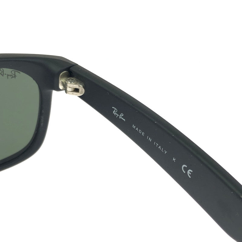 【中古品】【メンズ】 Ray-Ban レイバン NEW WAYFARER SUNGLASSES RB2132-F ニュー ウェイファーラー サングラス アイウェア アクセサリー 203-260301-na-02-tag サイズ：55□18 140 カラー：ブラック 万代Net店