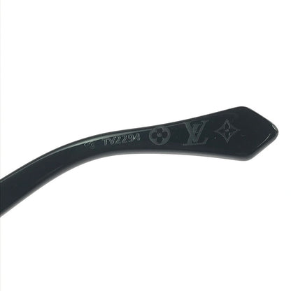 【中古品】【メンズ】 LOUIS VUITTON ルイ・ヴィトン LV レガシー ラウンド Z2506U サングラス アイウェア アクセサリー 179-260316-na-07-tag サイズ：45□24 145 カラー：ブラック 万代Net店
