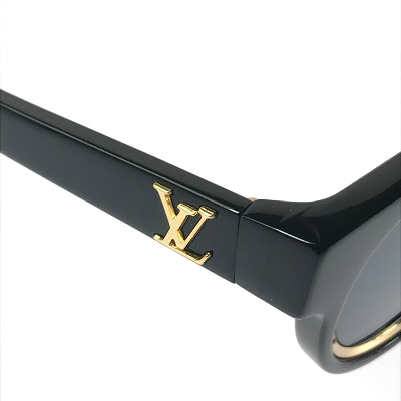 【中古品】【メンズ】 LOUIS VUITTON ルイ・ヴィトン LV レガシー ラウンド Z2506U サングラス アイウェア アクセサリー 179-260316-na-07-tag サイズ：45□24 145 カラー：ブラック 万代Net店