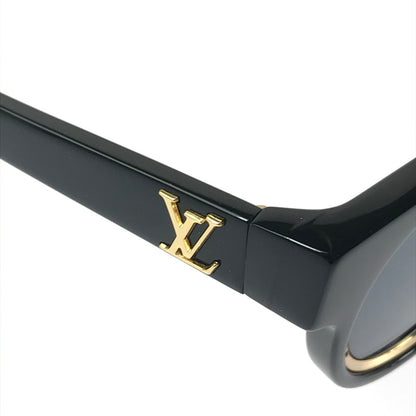 【中古品】【メンズ】 LOUIS VUITTON ルイ・ヴィトン LV レガシー ラウンド Z2506U サングラス アイウェア アクセサリー 179-260316-na-07-tag サイズ：45□24 145 カラー：ブラック 万代Net店
