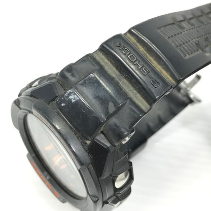【現状渡し品】【メンズ】 G-SHOCK ジーショック MASTER OF G GRAVITYMASTER SKY COCKPIT GW-3000B-1AJF グラビティマスター スカイコックピット タフソーラー腕時計 196-260415-na-01-tag カラー：ブラック/オレンジ 万代Net店