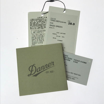 【中古品】【メンズ】 Danner ダナー × N.HOOLYWOOD エヌハリウッド TRAINING SHOES D620510 トレーニング シューズ 靴 164-260418-rt-03-tagh カラー：セージグリーン 万代Net店