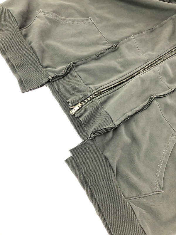 【中古品】【メンズ】 SURGERY サージェリー REMAKE OVERSIZE ZIP UP HOODIE GRAY リメイク オーバー サイズ ジップ アップ フーディー パーカー 142-260809-rt-02-tagh サイズ：ONE カラー：グレー 万代Net店